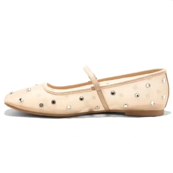 Wild Fable Women's Elsa Mary Jane Ballet Flats with Memory Foam Insole - Picture 4 of 12